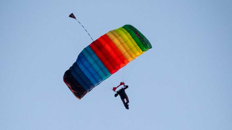 Picture while Skydiving